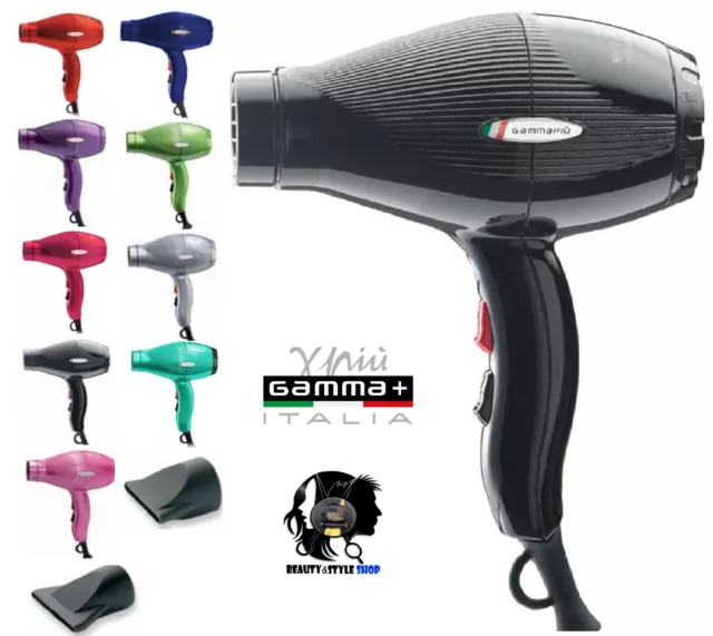 Gamma Piu Etc Light Phon Asciugacapelli Tormalina Professionale Turbo 2100W