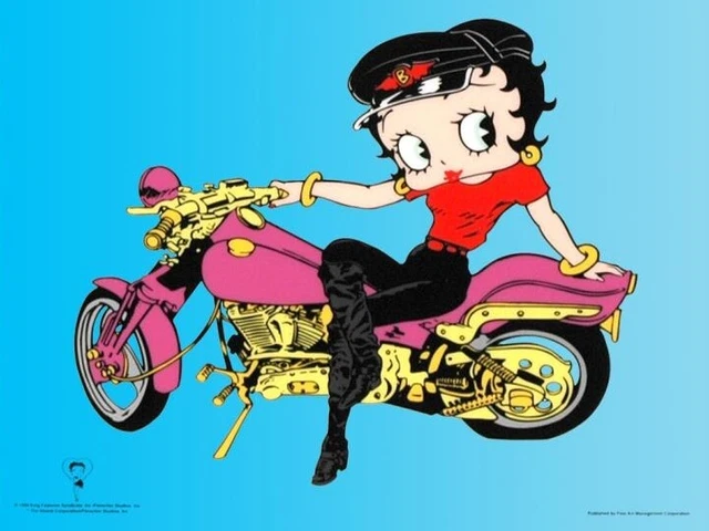 Lot De 10 Figurines Betty Boop Collection Betty Boop Show - Série