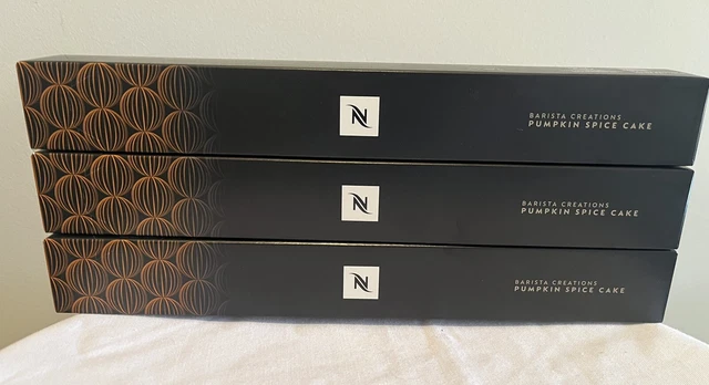 Nespresso PUMPKIN SPICE CAKE - ORIGINAL Line Coffee Pods x 30 pods