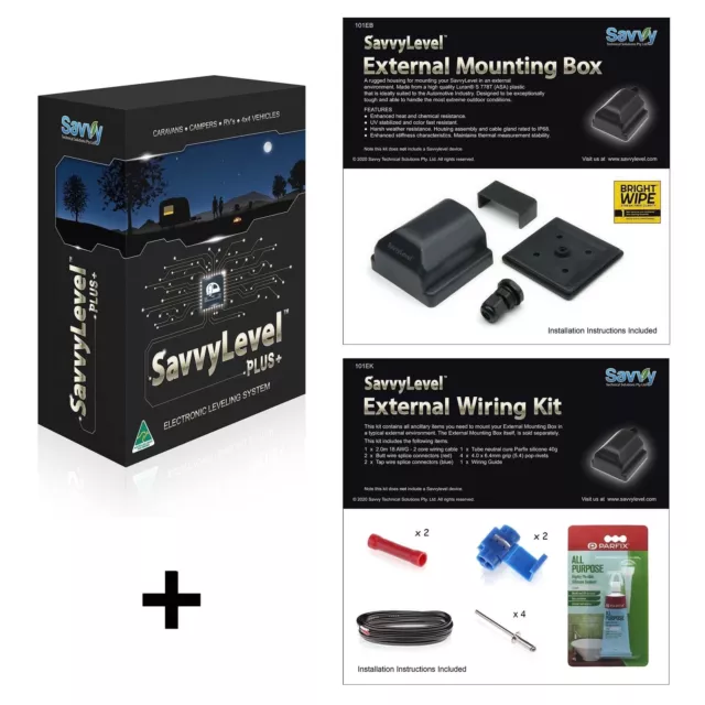 SavvyLevel for Leveling solution for Caravan, Motorhomes and Vehicles