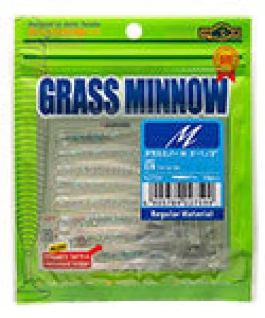 Ecogear 2.5" Grass Minnows Soft Plastic Fishing Lures Bream Bass - Choose Colour