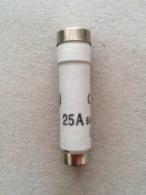 ETI 25A DI GL Bottle Fuse 500V