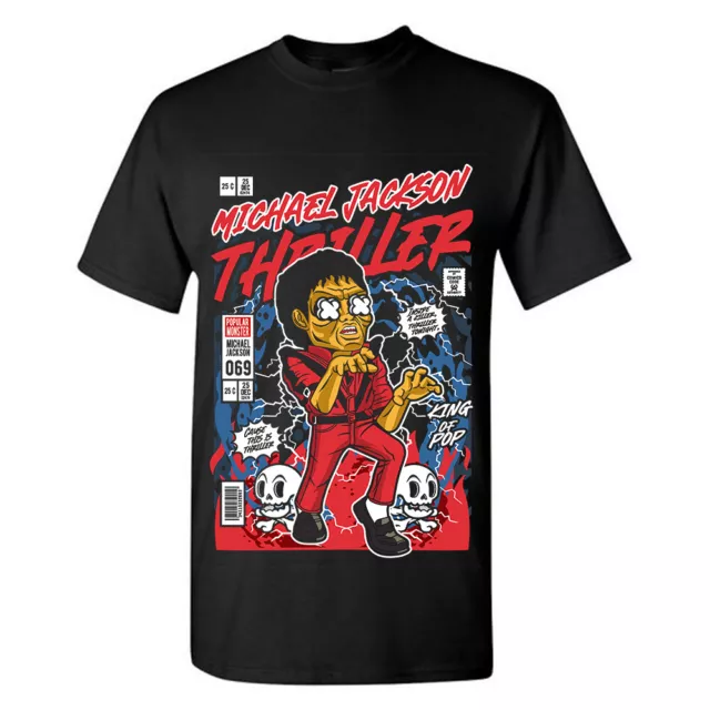 VINTAGE INSPIRED MICHAEL T-shirt tee shirt funko pop Jackson Thriller ...