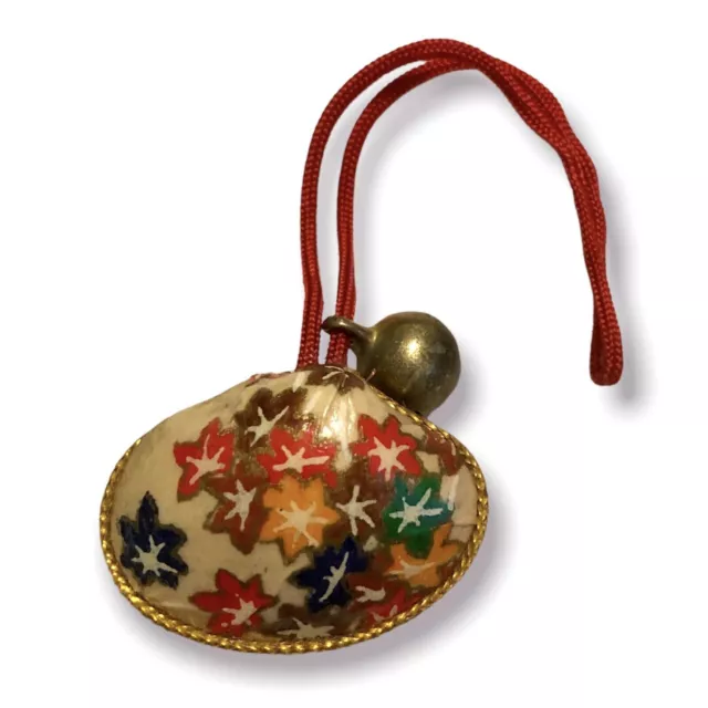 VintagePapier-mâché Pendentif Coquillage Pendentif Décoratif Pour Sac ou...