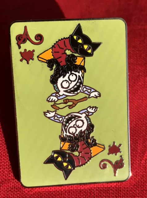 Disney Nightmare Before Christmas Barrel Ace Playing Card Pin