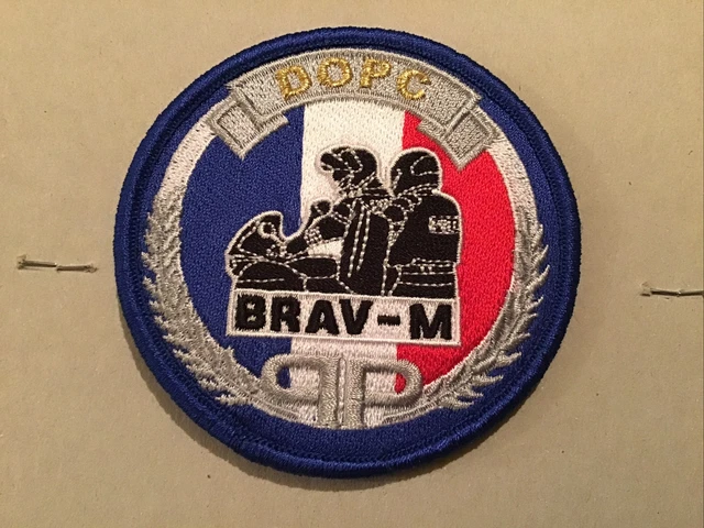 ECUSSON POLICE DE Collection PP BRAV M DOPC Insigne Tissus