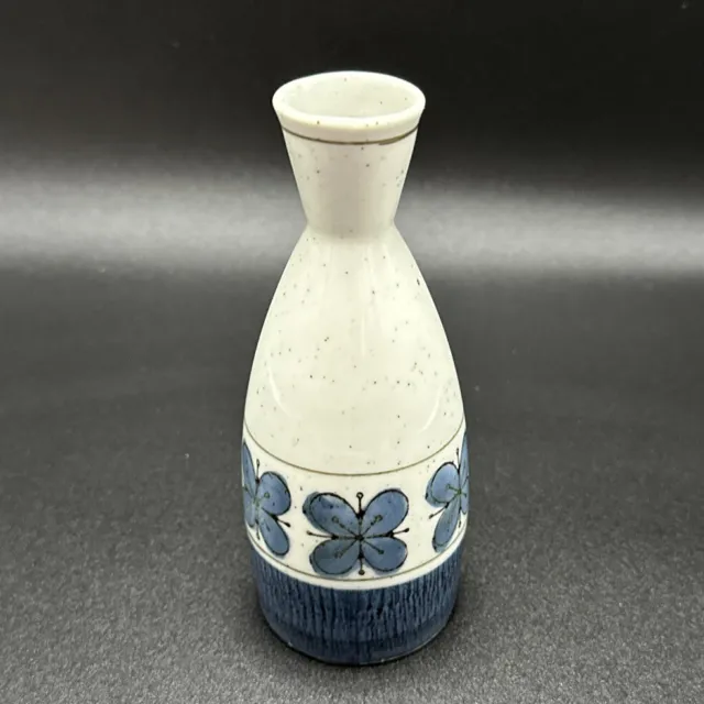 Vintage Otagiri OMC Japan HandPainted Stoneware Bud Vase