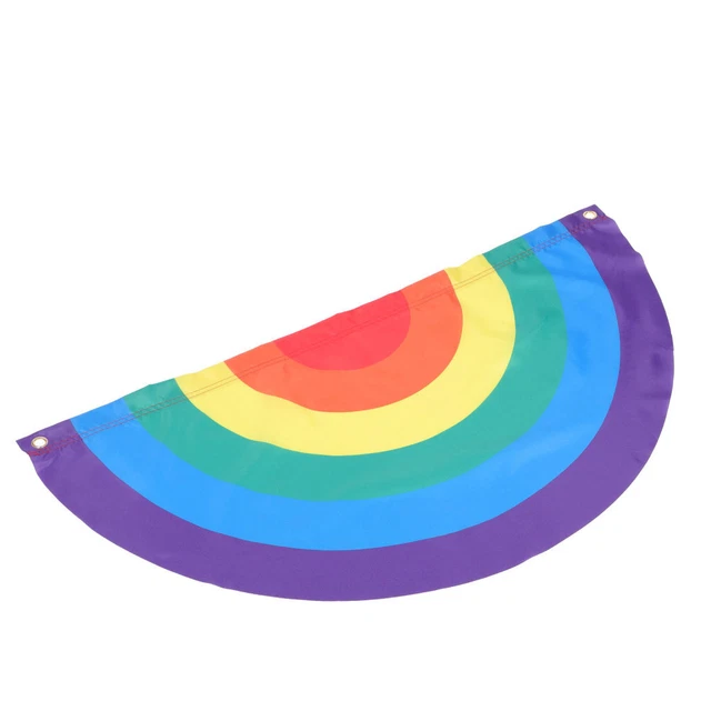 Paire Chaussettes Femme Arc-en-Ciel Montantes - Bas Genoux Colorés Pour Fêtes Et Soirées