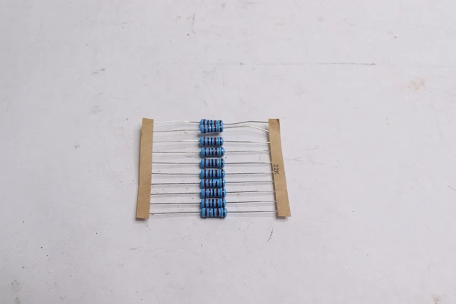 (10-Pk) Metal Film Resistor 1/2W 22K Ohm