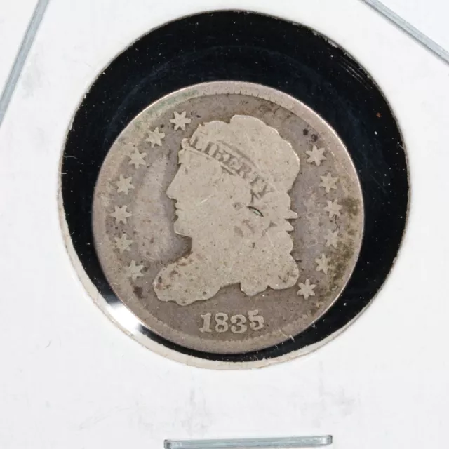 1835 H10C Capped Bust Half Dime