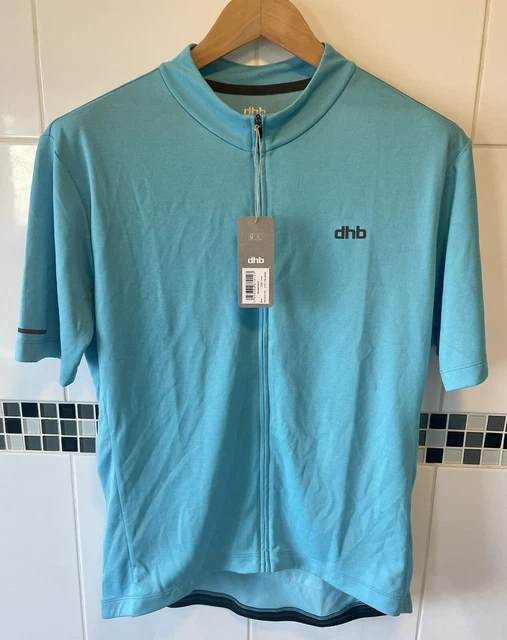 dhb Kurzarm Jersey blau Größe Large