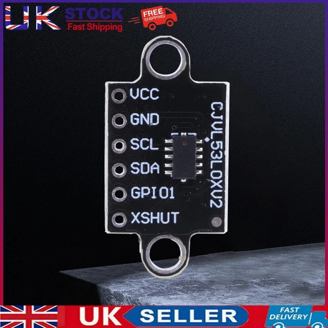 VL53L0X TIME-OF-FLIGHT DISTANCE Sensor Breakout GY-VL53L0XV2 I2C IIC ...