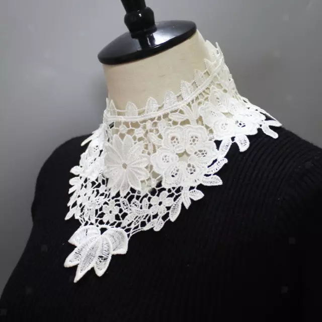 Women Lace Fake Collar False Collar Girls Fashion for Wedding Party Sweater