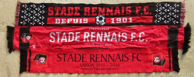 Lot 2 écharpe + 3 grand fanion ALLEZ F.C LORIENT supporter collection