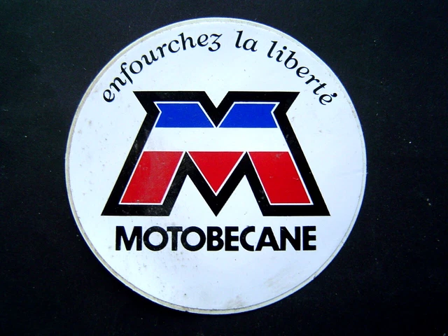 Autocollant Original Vintage 1981 - Grand Jeu La Redoute Motobécane / Tour De France