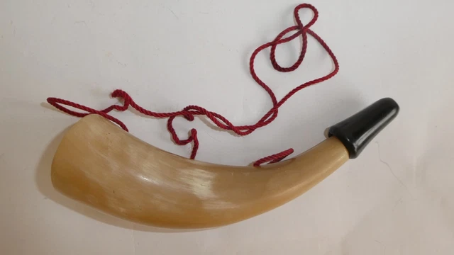 TROMPETTE DE VIKING corne naturelle chasse instrument de musique France ...