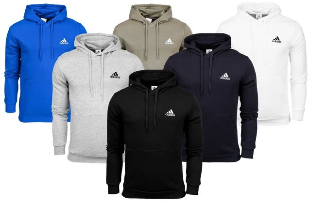 adidas Herren Kapuzenpullover Essentials Fleece Feelcozy Fitness Training Sport
