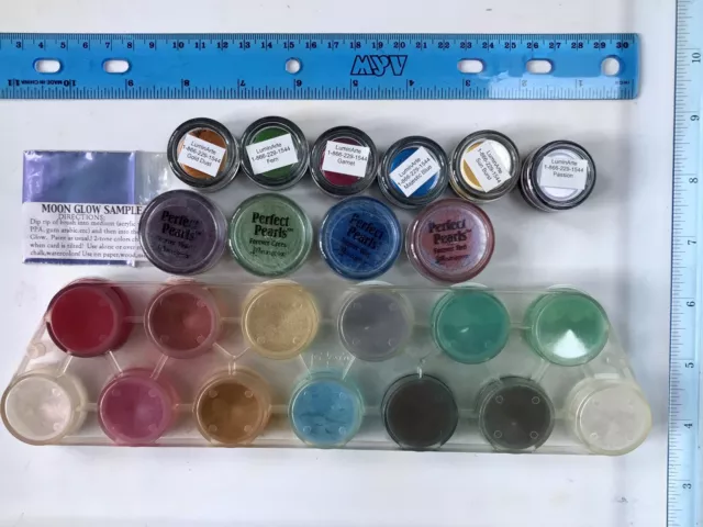 LuminArte Twinking H2O, Moon Glow Powdered Pigment,  Ranger Perfect Pearls