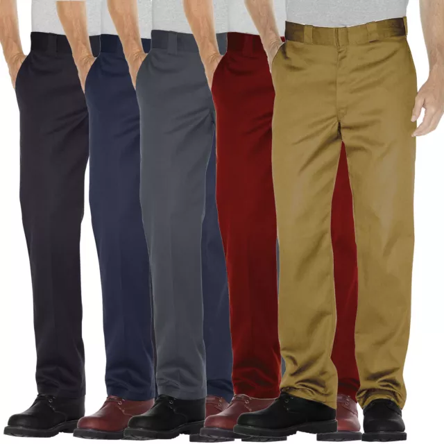 Dickies O Chien Pantalon de Travail en Tissu pour Hommes Loisir 873 Slim Droit