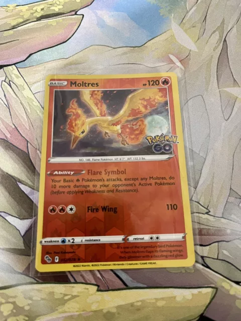 Moltres - Pokemon Go Reverse Holo - Pokemon