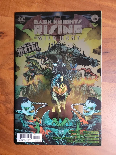 Dark Nights Rising: The Wild Hunt #1 (DC 2018) Metal Tie-in : Foil Cover NM