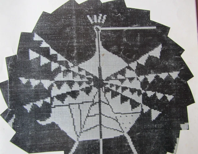 1954 revista Handweaver pantallas tejidas a mano rosa tejedora de texturas de Rhode Island