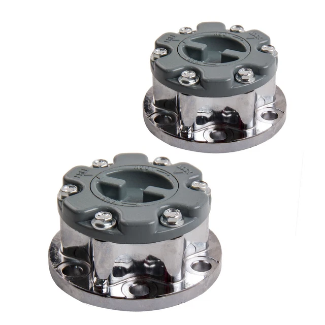 2 X FREILAUFNABE for Mitsubishi Triton Pajero Free Wheel Hub Lock