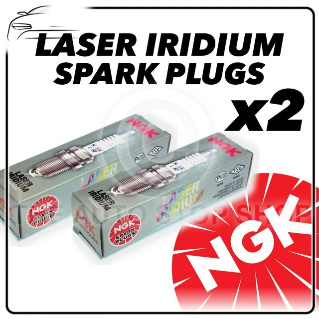 2X Nuove Ngk Candele Di Ricambio - Parte No. BP8HS-15 Numero Di