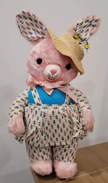 Vintage Gund Pink Bunny Rabbit