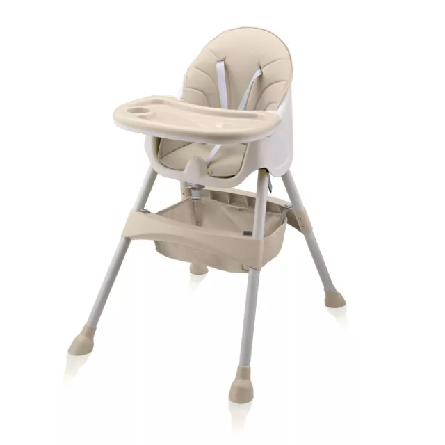 Baby Vivo Seggiolone Bimbo Bimba Pappa Regolabile Tavolo Rimovibile Imbottitura