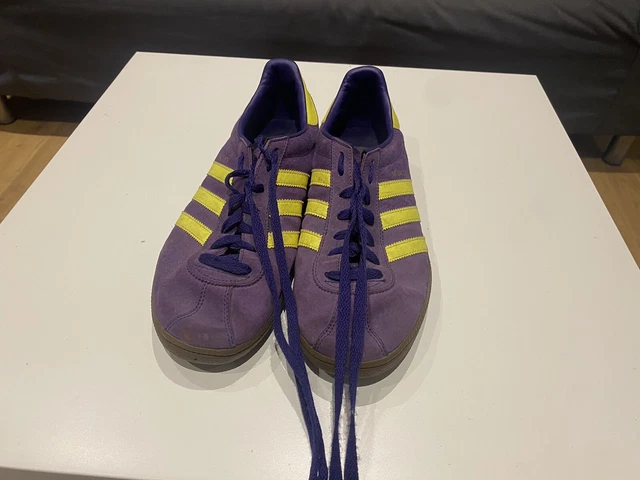 adidas munchen purple and yellow