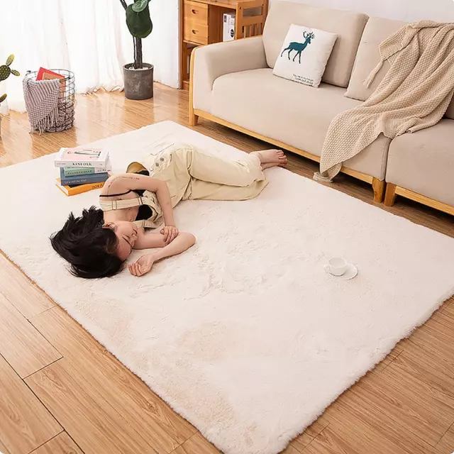 Imitation Rabbit Fur Carpet Modern Living Room Soft Fluffy Plush Rugs Children'S 3