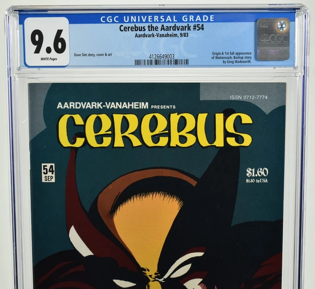 Cerebus the Aardvark #54 (1983) CGC Graded 9.6 Dave Sim Cover Aardvark-Vanaheim 3