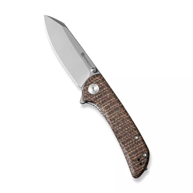 Sencut Fritch Liner Folding Knife 3" 9Cr18MoV Steel Spey Blade Micarta Handle