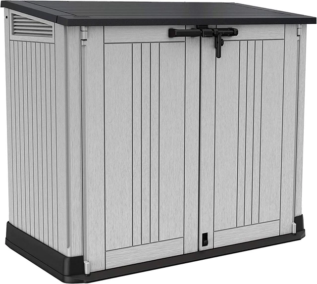 LARGE KETER STORE NOVA Garden Lockable Storage Box XL Shed Outside Bike