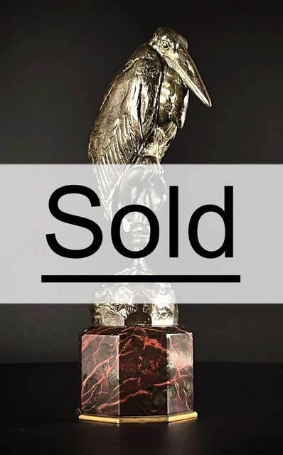 ORIGINAL MILO BRONZE Aigle Sculpture Multi Couleur Patine Signée Figurine Art EUR 737,00