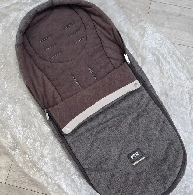 Mamas & Papas Pram OCARRO Cosy Toes Footmuff Flip xt2 XT3 Chestnut tweed Brown a