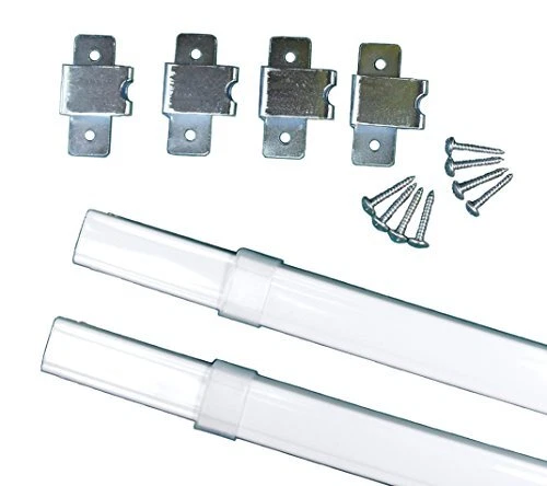 Two Flat Sash Rods For Top Bottom Doors Sidelights 18" 28" 6412