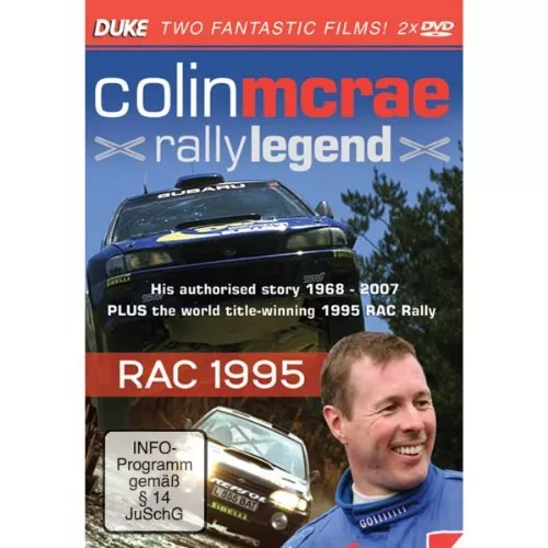 Colin McRae - Rally Legend/RAC Rally 1995 [DVD], New, DVD, FREE & FAST Delivery