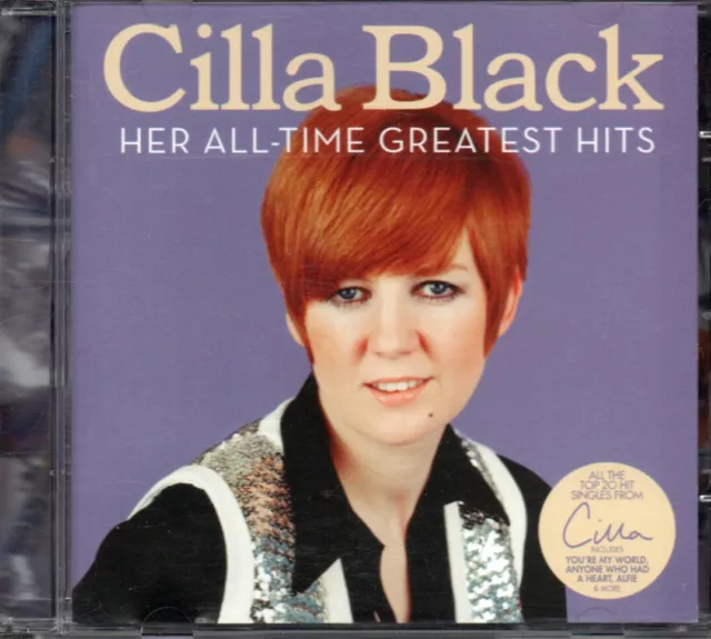 CILLA BLACK - Her All-Time Greatest Hits - CD Album *Best Of*