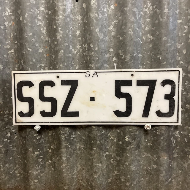 VINTAGE SOUTH AUSTRALIAN PLATE SA Collector’s Car Number Plate Sign 14