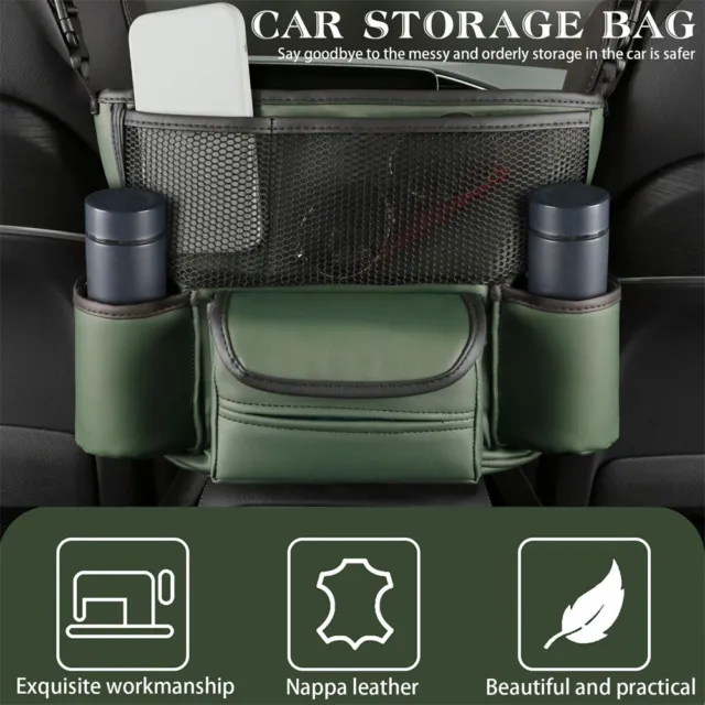 Car Storage Bag Center Console Hand-held Box Isolation Bag For Front Rear Seat