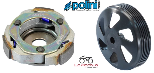 Cloche D'embrayage Polini Evo D.125 Pour Peugeot Citystar R125 4T - Référence 250.031 - Neuf Sous Blister