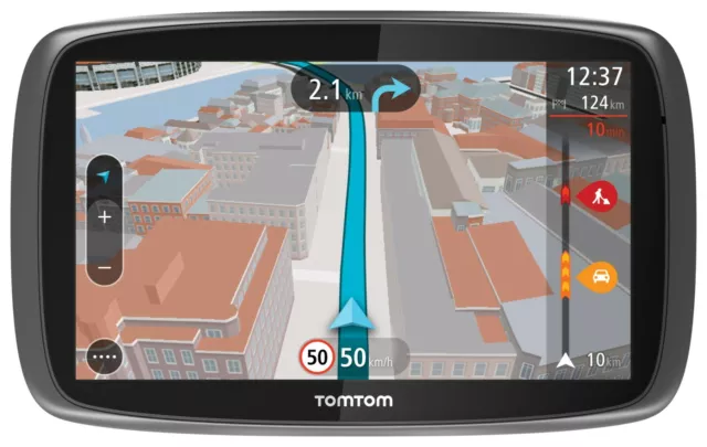 TomTom GO 500 Navigationssystem XXL Free liftime Maps HD Traffic via Smartphone