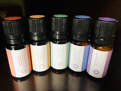 Nuevo mr Steam MS Chakra 5 Kit de aceite del aroma terapia