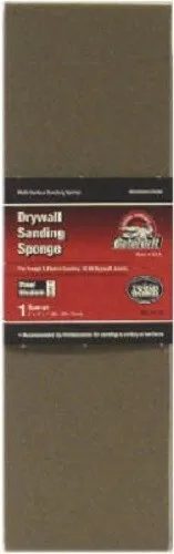 Ali Gator Drywall Sanding Sponge, Fine/Medium Grit, Large, 731210