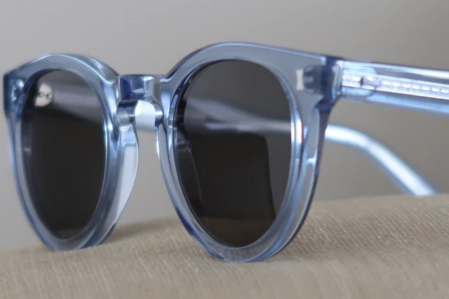 Cubitts Herbrand Sunglasses Translucent Pale  Blue A Holiday And Fashion Classic