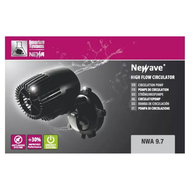 NEWA - Newave Circulation - Nwa 9.7 - Pompe de Circulation Aquariophilie Pompe