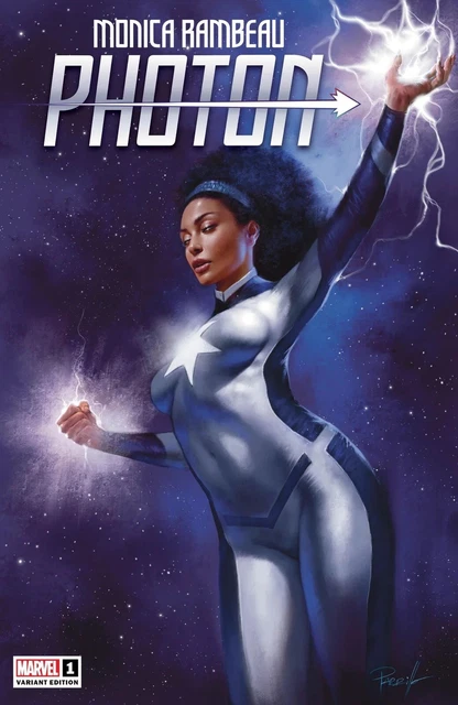 🔥 MONICA RAMBEAU PHOTON 1 LUCIO PARRILLO Trade Dress Exclusive Variant NM-M