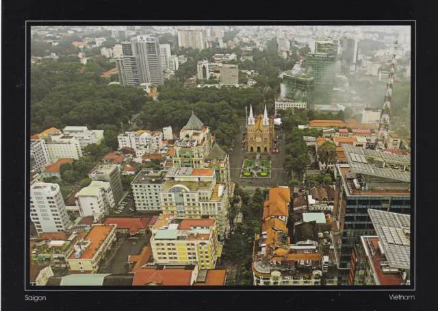 Postcard SAIGON  Cathedrale Notre Dame / Vietnam Viet Nam Sai Gon Kirche Church
